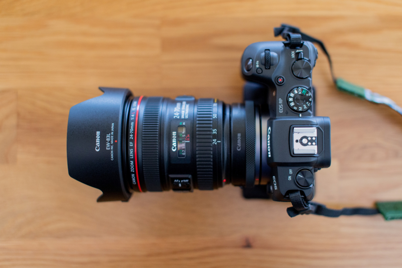 Canon EOS RP ＋ CR-EF-EOSR ＋ EF24-70mm F4L IS USM